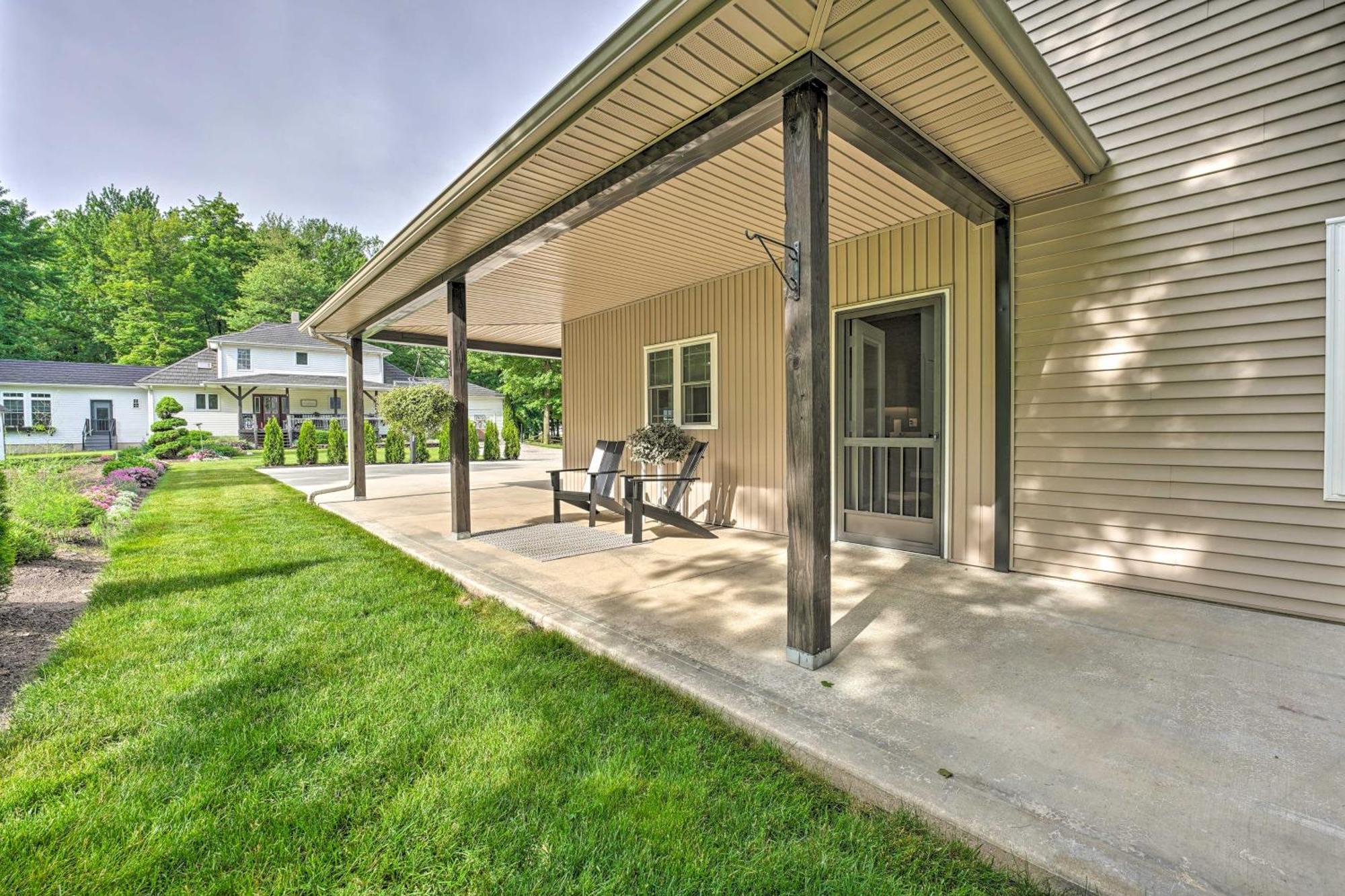 Shipshewana Guest House With Fire Pit! Exterior photo